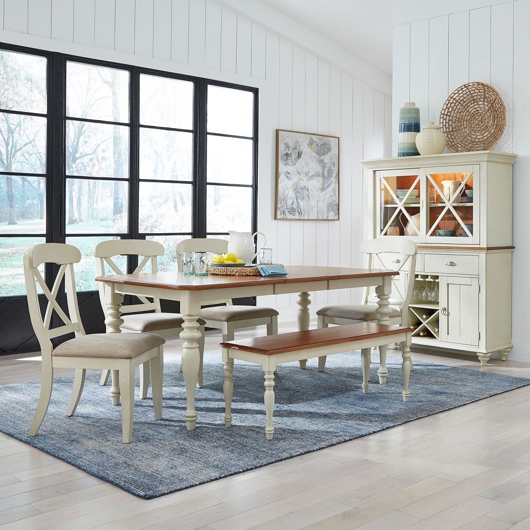 American Design Furniture by Monroe - Summer Breeze Dining Set 2